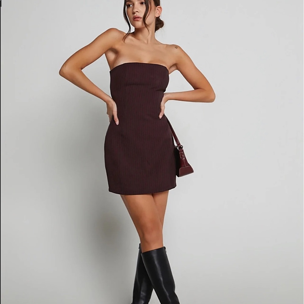 Tiger Mist Strapless Dress